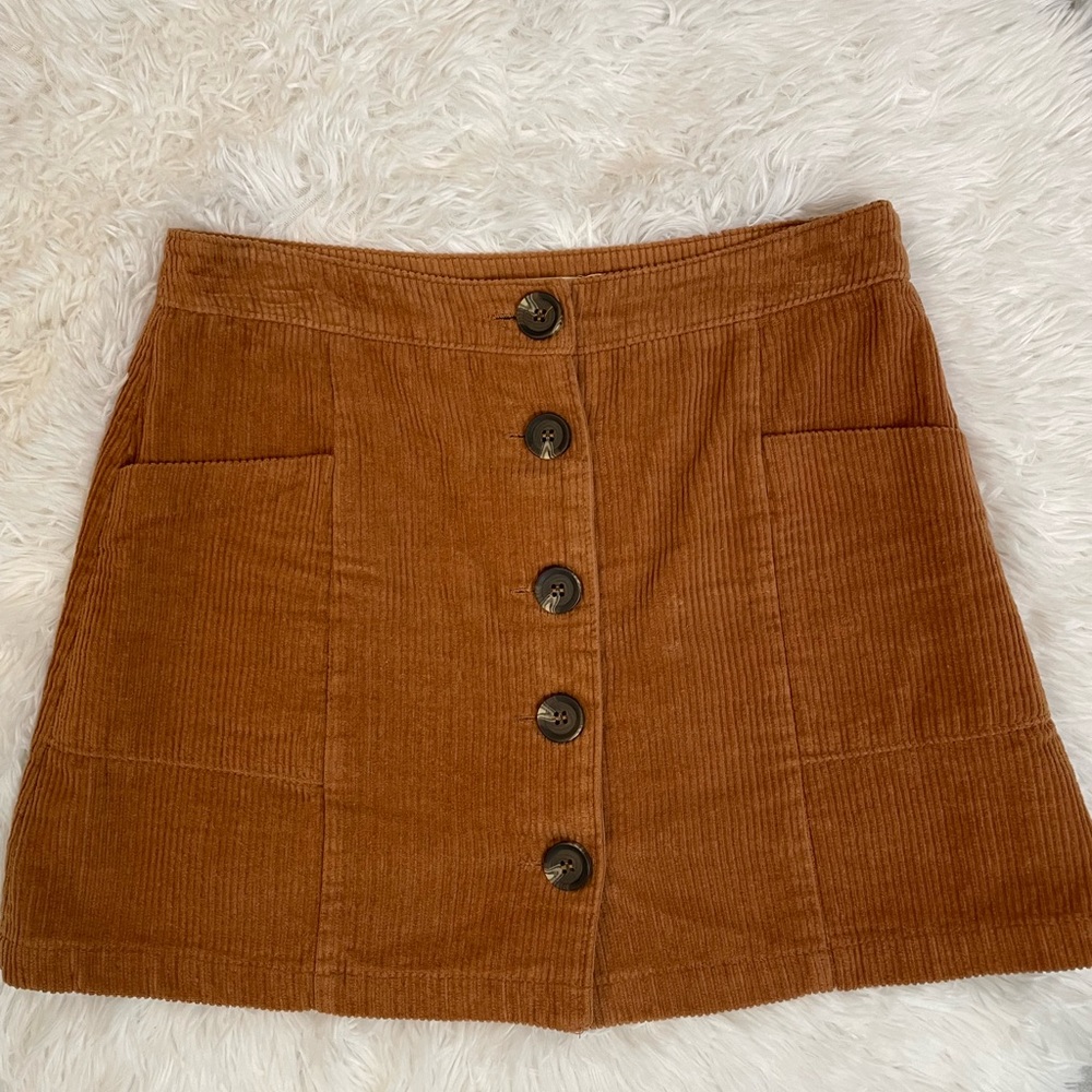 Corduroy Skirt